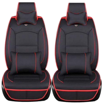 Black seat cover